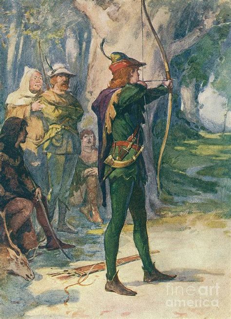 Enchanted Arrows: The Magic Archery of Robin Hood